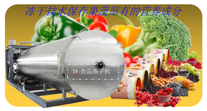 果蔬冻干加工生产线的设计和食品冻干机选择